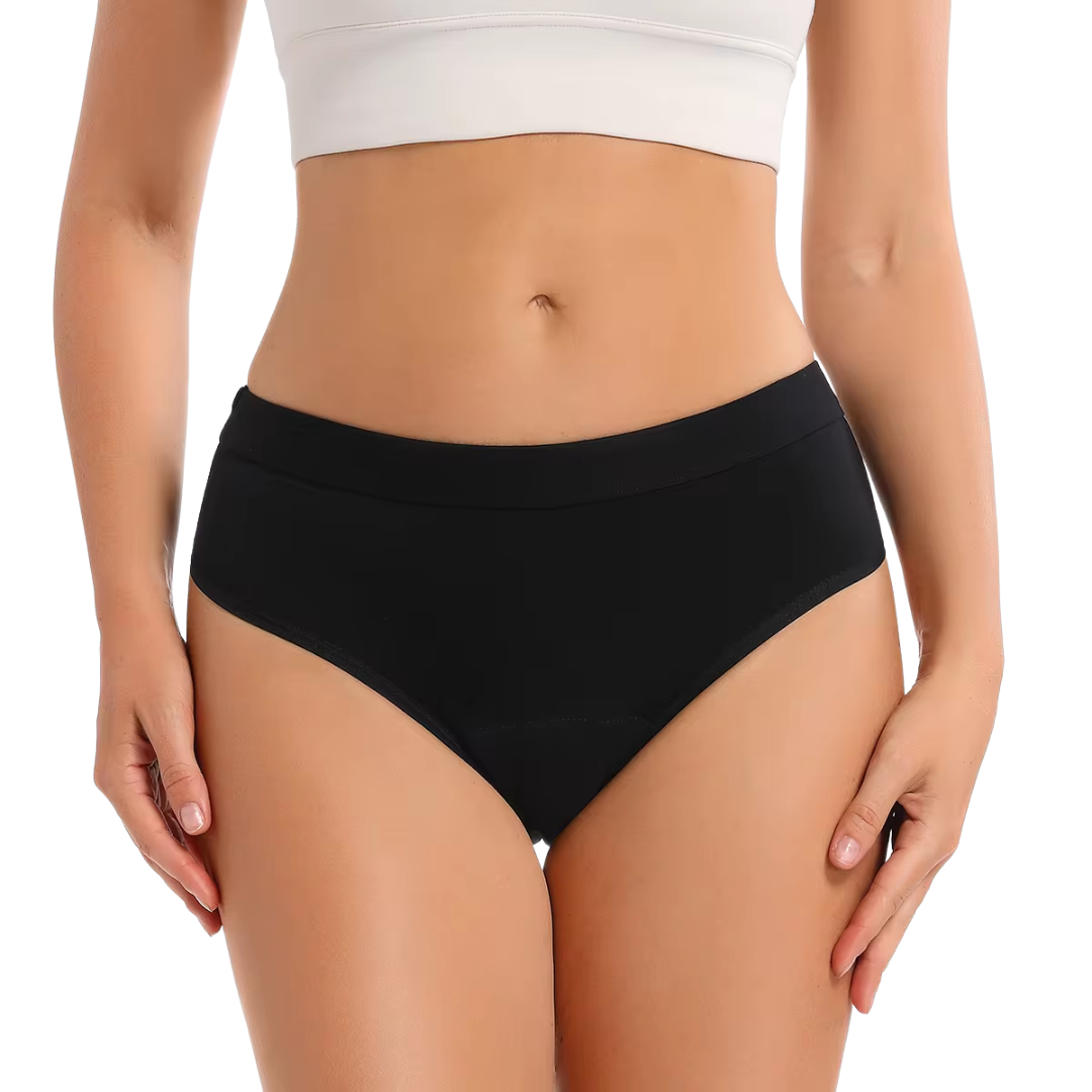 Panty Menstrual Blackie - Flujo abundante tiro medio