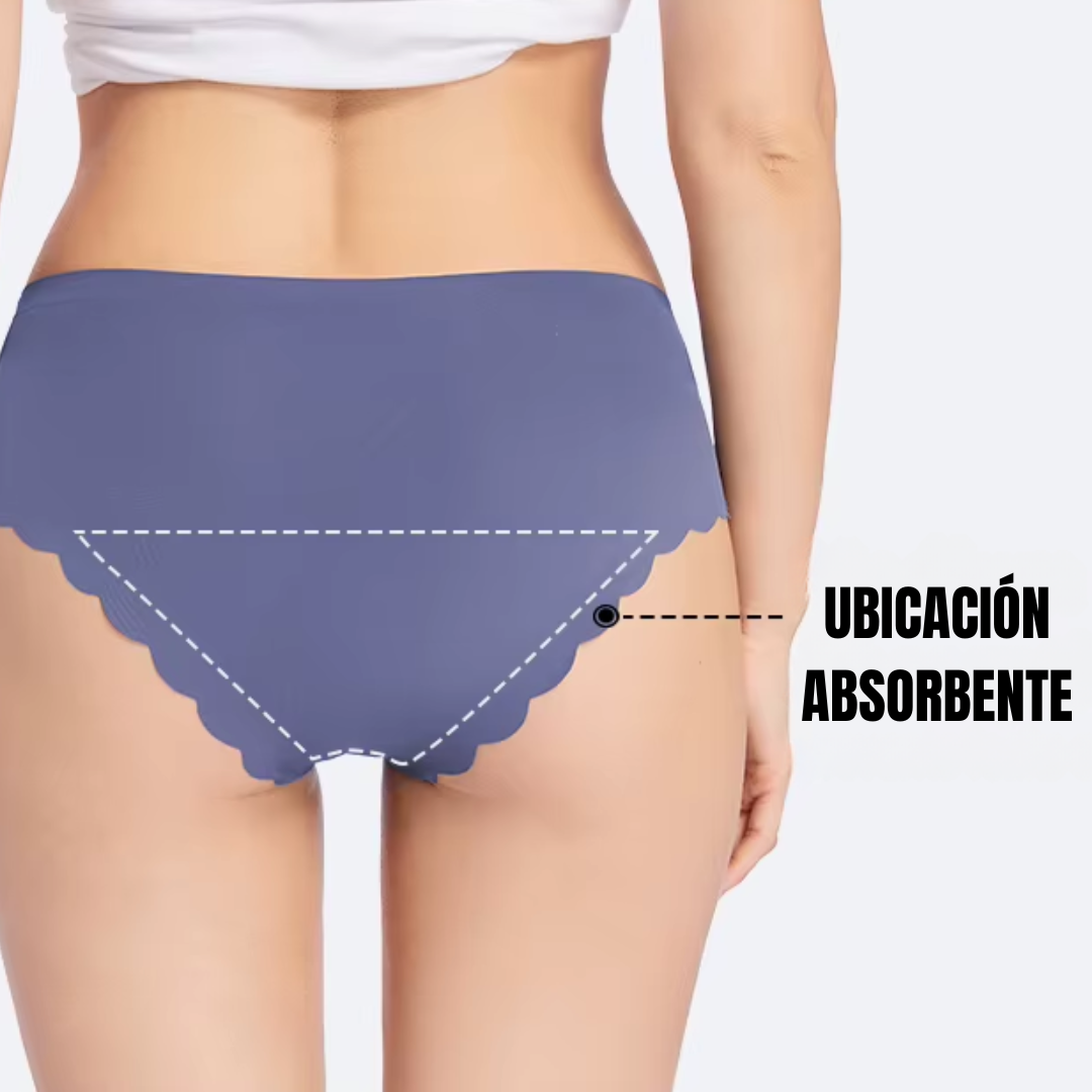 Panty Menstrual Flow - Flujo moderado sin costuras
