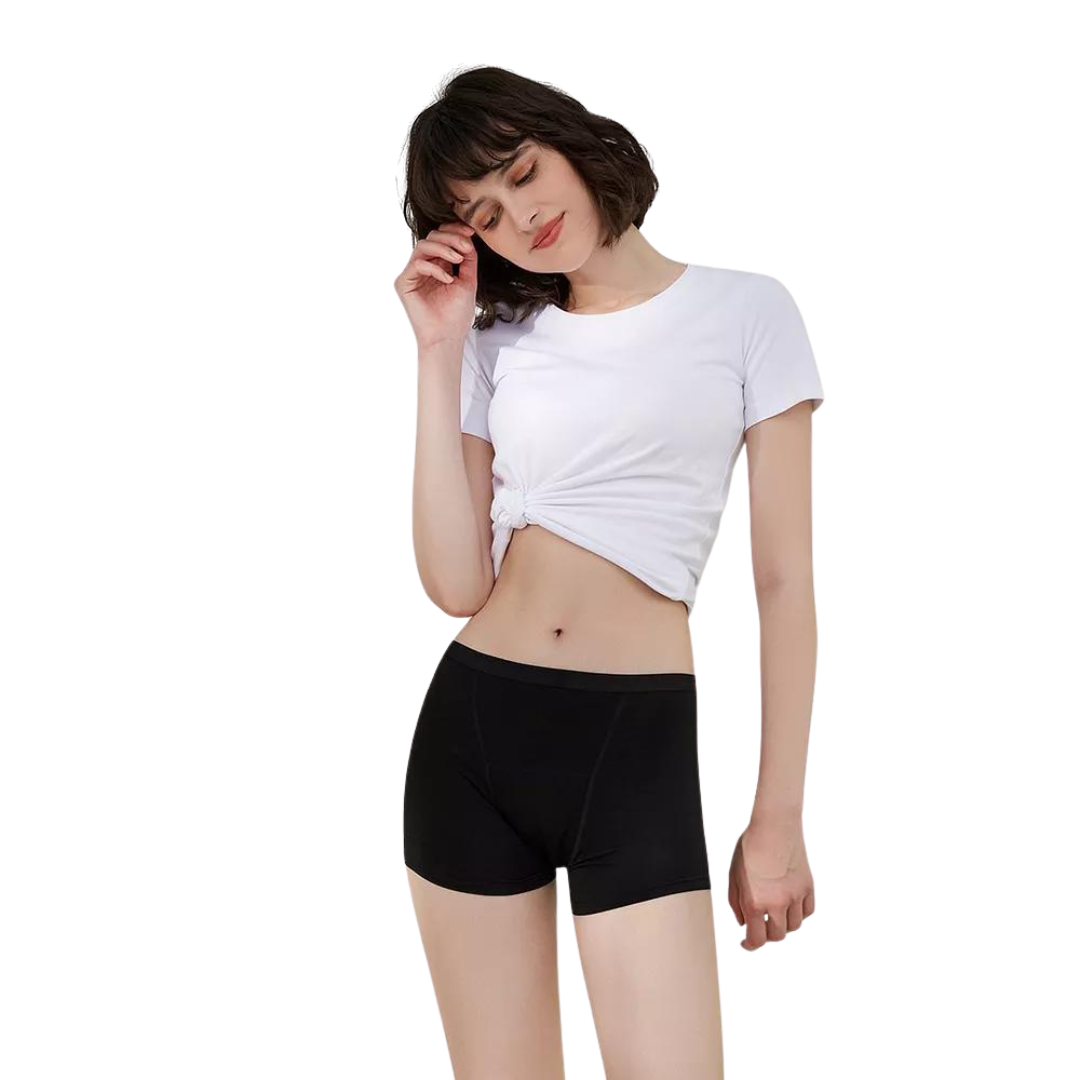 Pack x 3 Pantys Menstruales Tipo Short Flujo Abundante