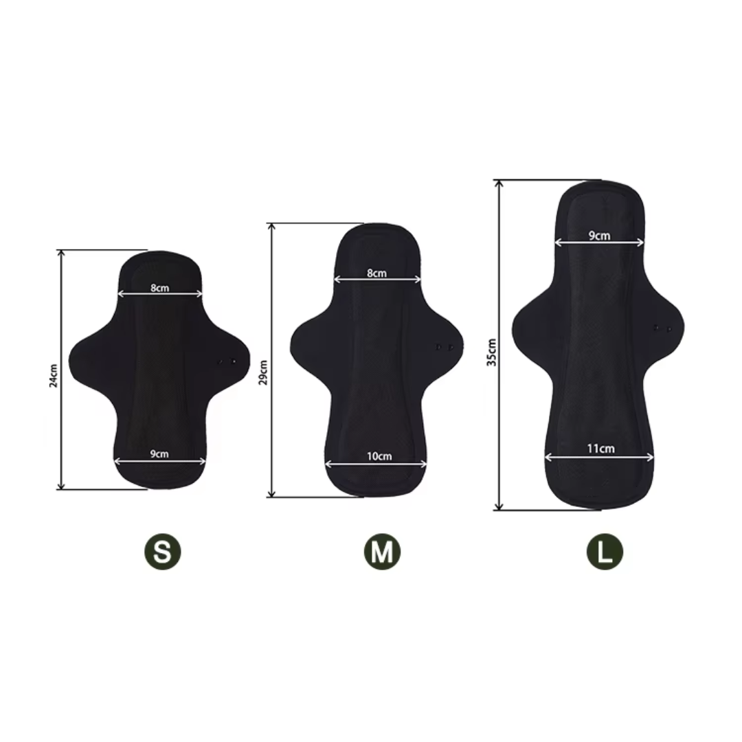 Toallas Reutilizables Invisibles - Sin costuras - Tallas S/M/L